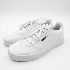 Puma Carina Athletic Running Shoes Sneakers Women's White Size US8.5 EU39